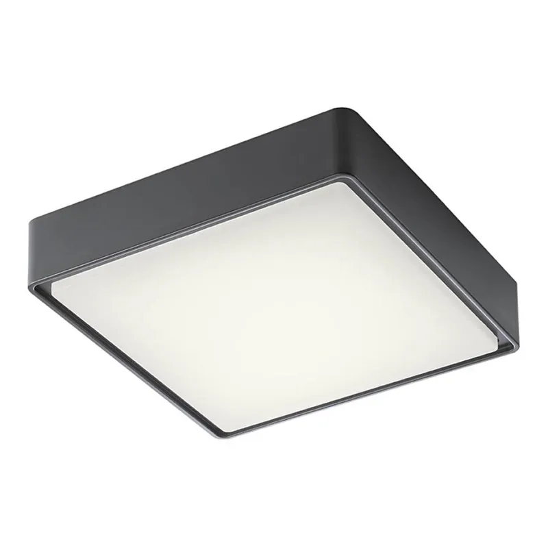 Redo 90157 - LED Venkovní stropní svítidlo MARINA LED/12W/230V 22x22 cm IP65 antracit Ověřený