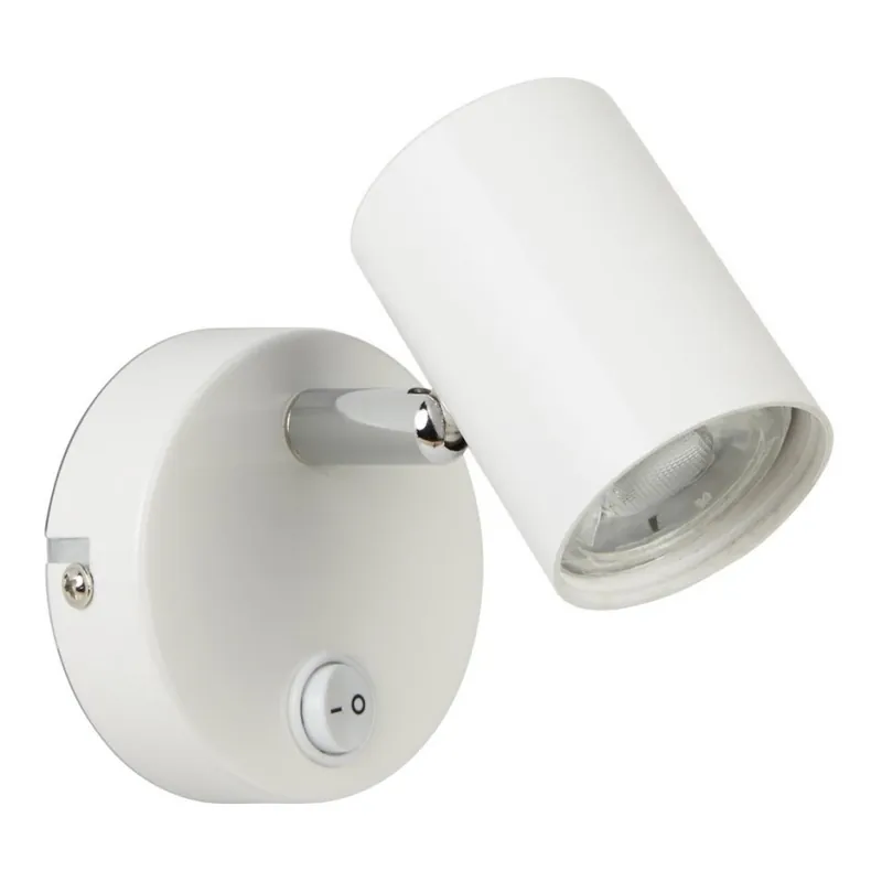 Sleva Searchlight - LED Nástěnné bodové svítidlo ROLLO LED/4W/230V bílá