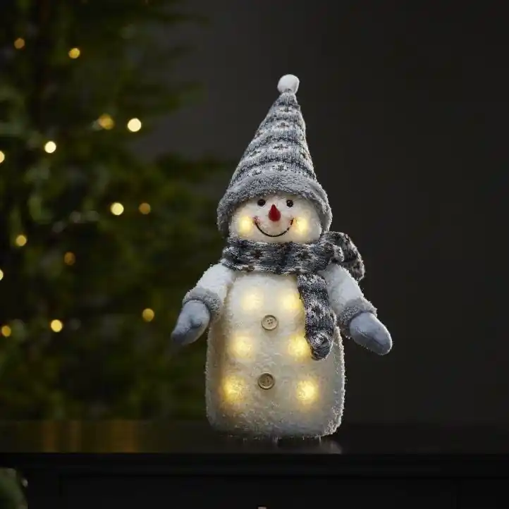 Eglo - LED Vánoční dekorace 8xLED/0,06W/3xAA šedá Pouze Dnes