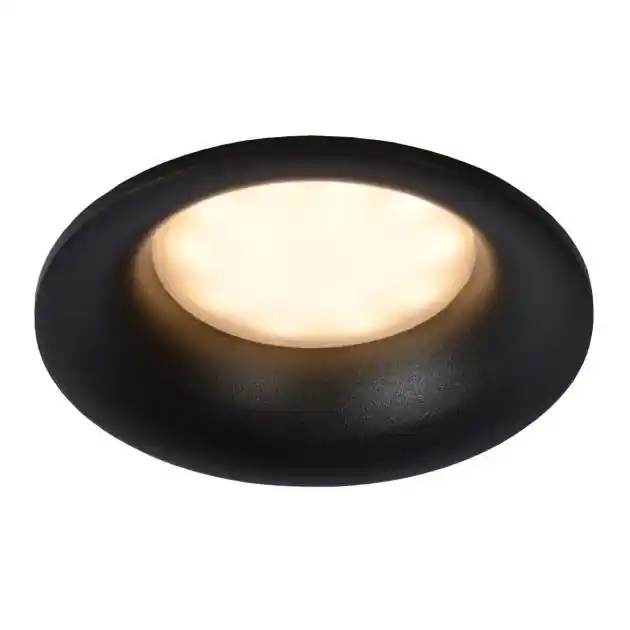 Horká Nabídka Lucide 09923/01/30 - Koupelnové podhledové svítidlo ZIVA 1xGU10/50W/230V IP44 černá