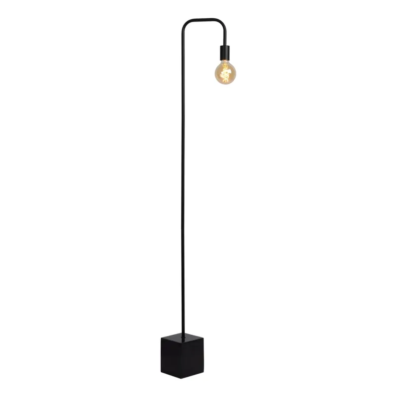 Pouze Dnes Lucide 45765/01/30 - Stojací lampa LORIN 1xE27/40W/230V černá