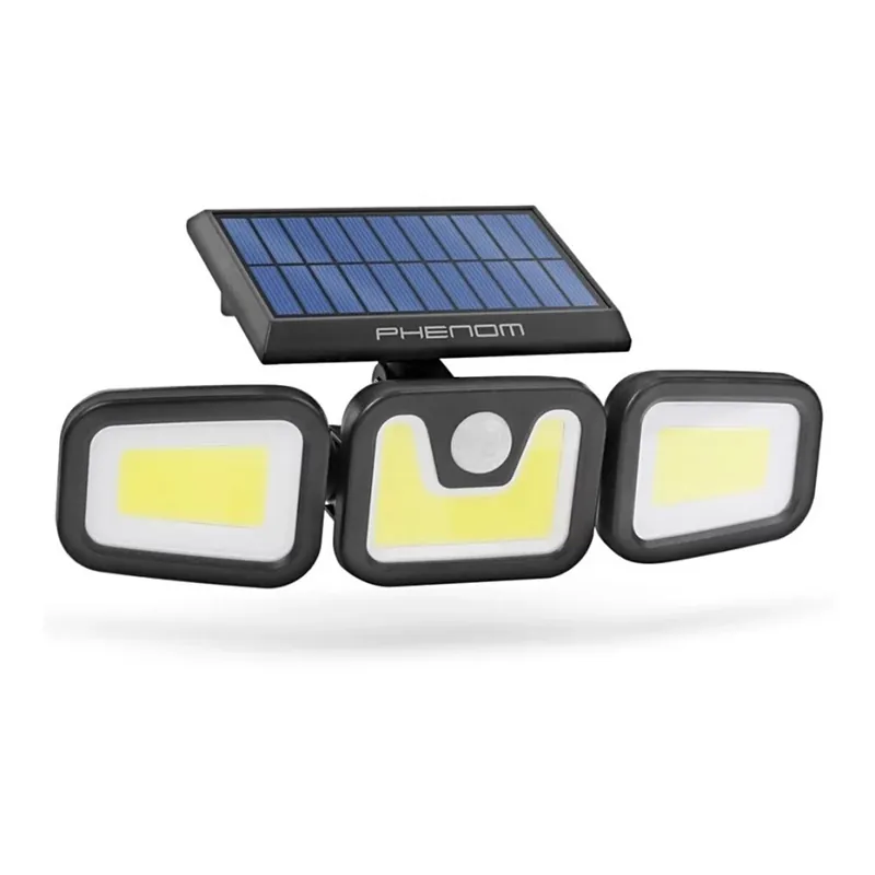 Ihned K Objednání LED Solární reflektor se senzorem 3xLED/3,3W/5V IP65 2400 mAh