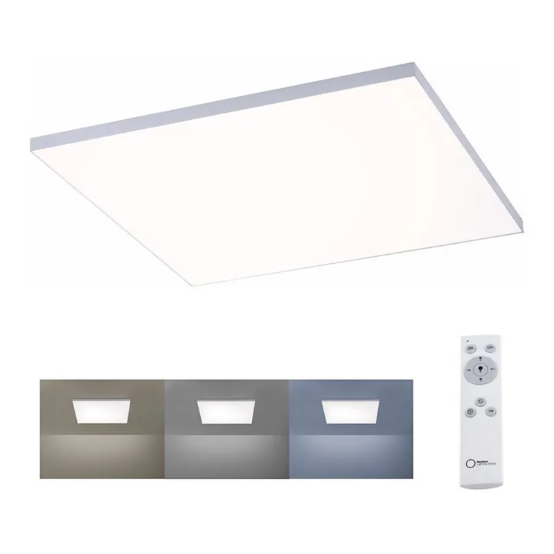Leuchten Direkt 15552-16 - LED Stmívatelné stropní svítidlo CANVAS LED/40W/230V 2700-5000K + dálkové ovládání Autentický