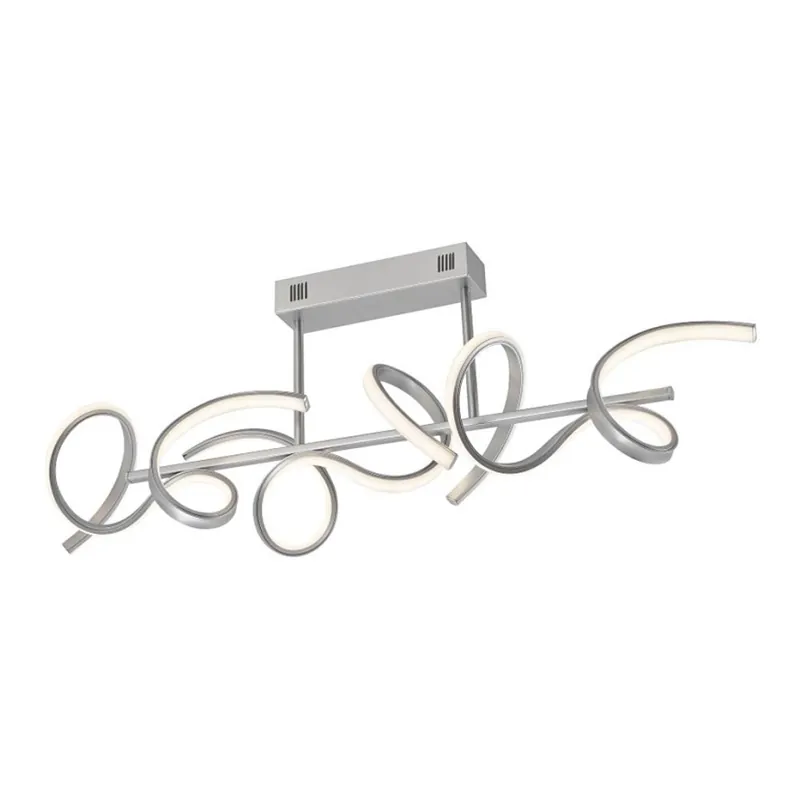 Nejlepší Volba Leuchten Direkt 19032-21 - LED Stmívatelný přisazený lustr CURLS LED/25,8W/230V