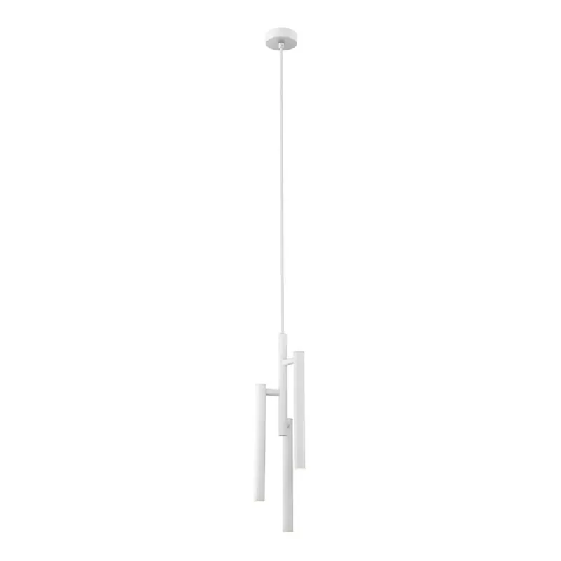 Akce LED Lustr na lanku TUBULAR 3xLED/5W/230V bílá