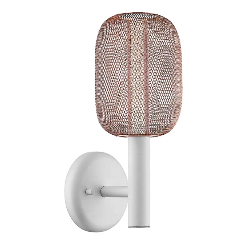Akce LED Nástěnná lampa HOLD LED/5W/230V rose gold/bílá