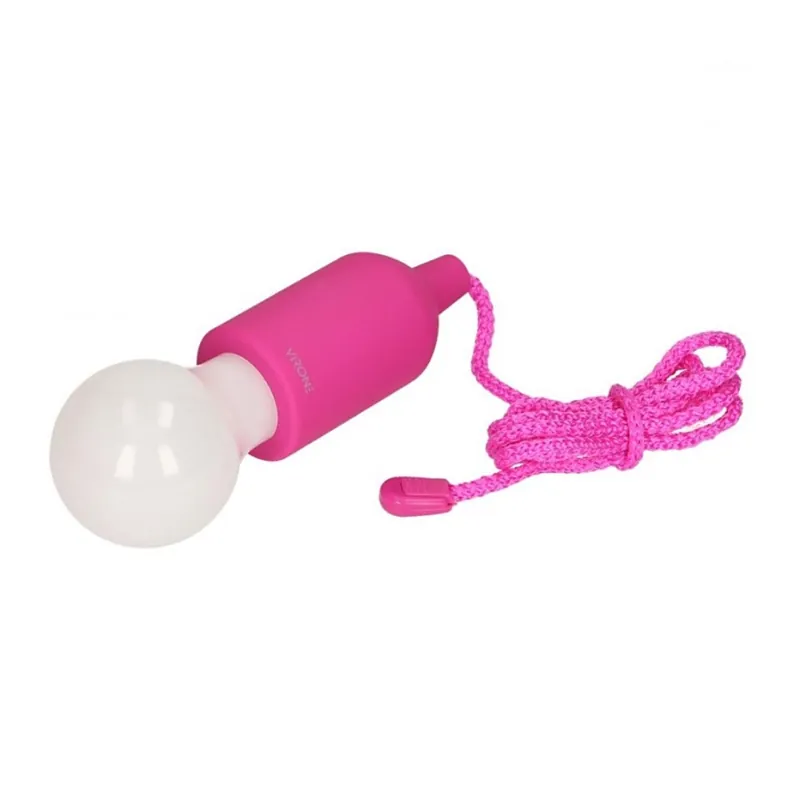 Nejlepší Volba LED Přenosná lampa LED/1W/3xAAA růžová