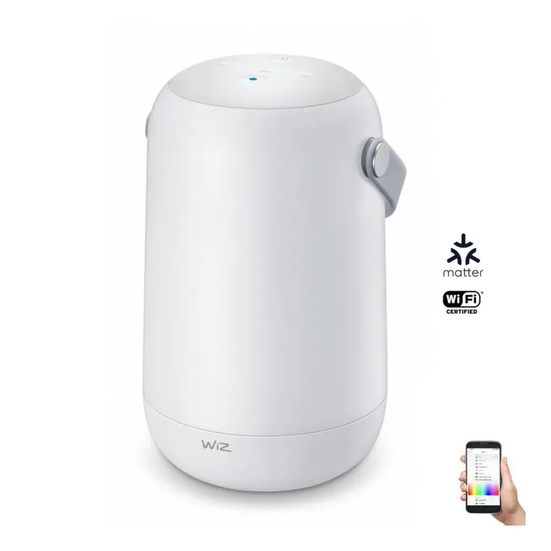 Oblíbený WiZ - LED RGBW Stmívatelná přenosná lampa MOBILE LED/13,5W/5V 2200-6500K Wi-Fi 1800 mAh