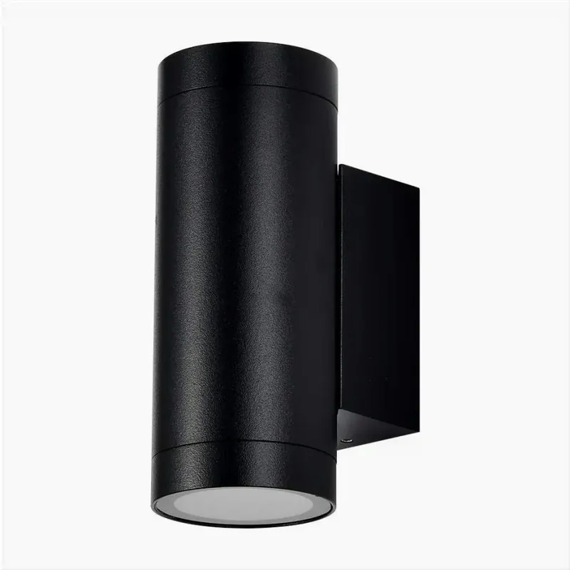 Rychlé Dodání Venkovní nástěnné svítidlo 2xGU10/40W/230V IP54 černá