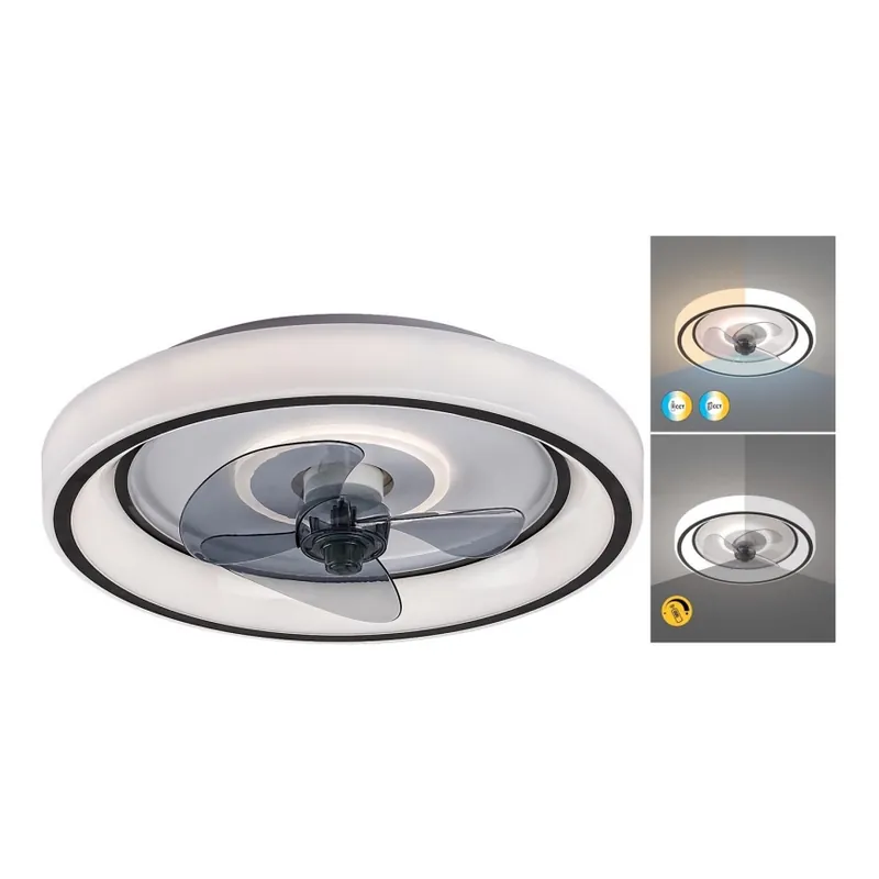 Cenová Bomba Rabalux - LED Stmívatelný stropní ventilátor LED/67W/230V 3000-6000K + dálkové ovládání