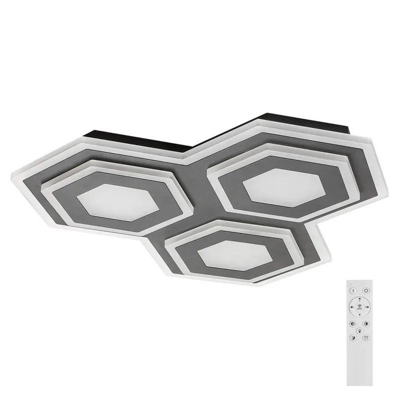 Rabalux - LED Stmívatelné stropní svítidlo LED/72W/230V 3000/6000K 41,5x41,5 cm + dálkové ovládání Speciální Cena