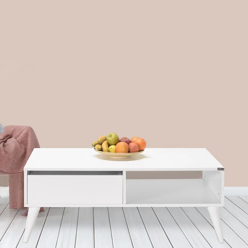 Konferenční stolek 110x65 cm bílá Koupit Online