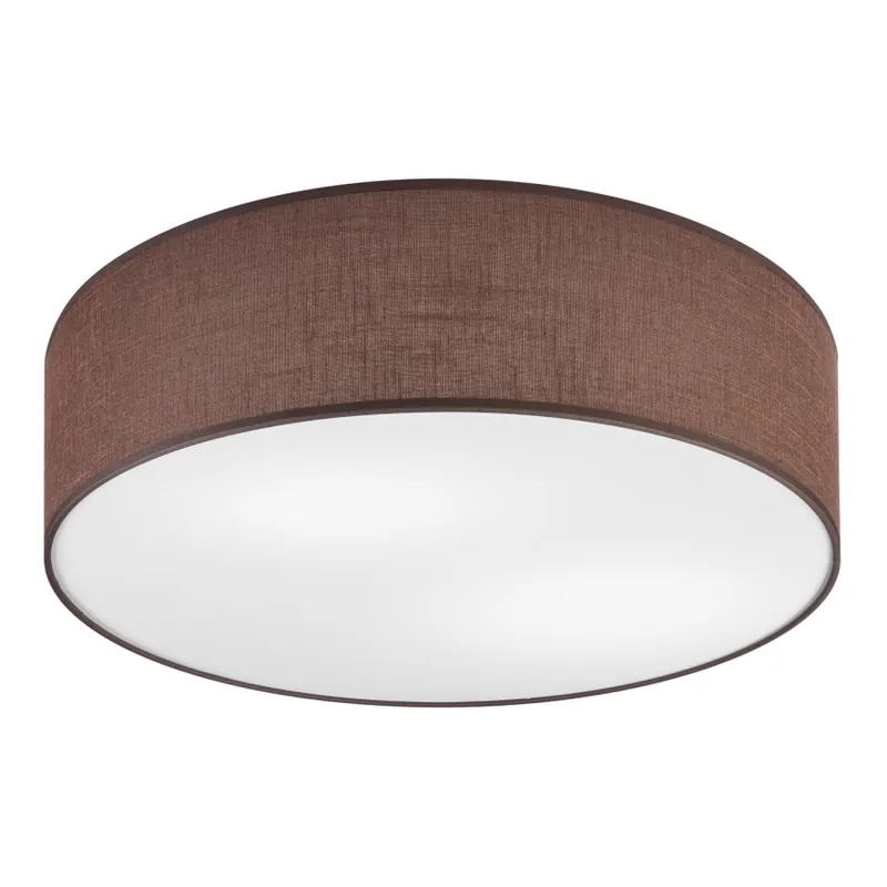 Bezpečná Platba Stropní svítidlo SIRJA DOUBLE 4xE27/15W/230V pr. 45 cm hnědá