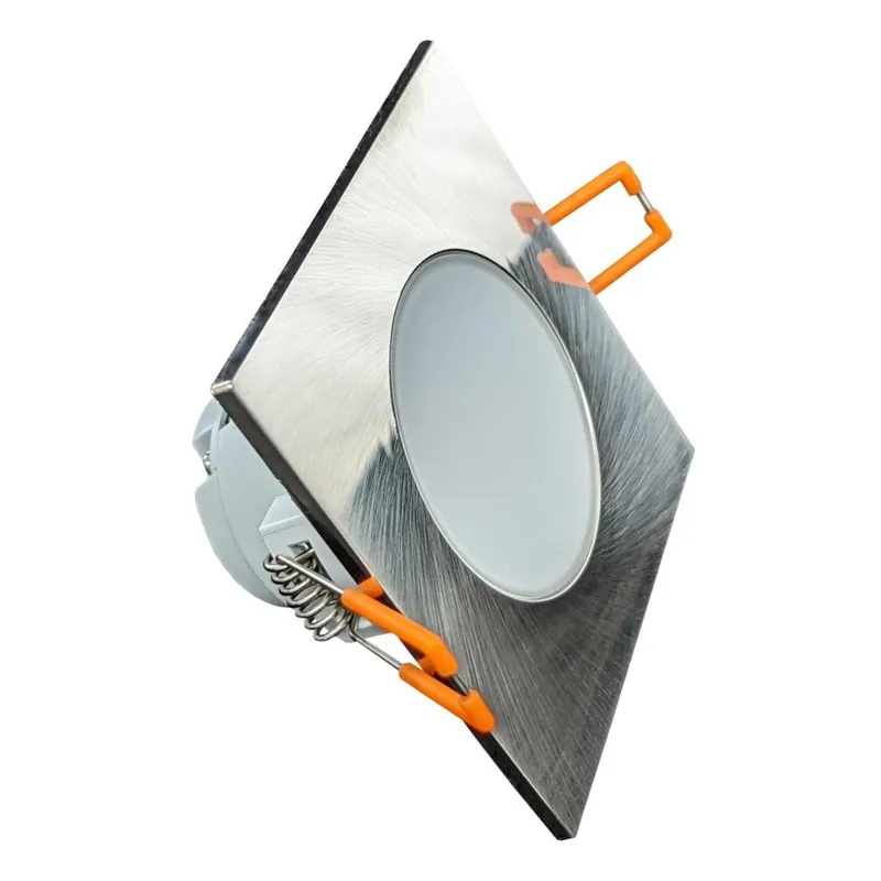 LED Koupelnové podhledové svítidlo BONO LED/8W/230V 3000K IP65 lesklý chrom Akce