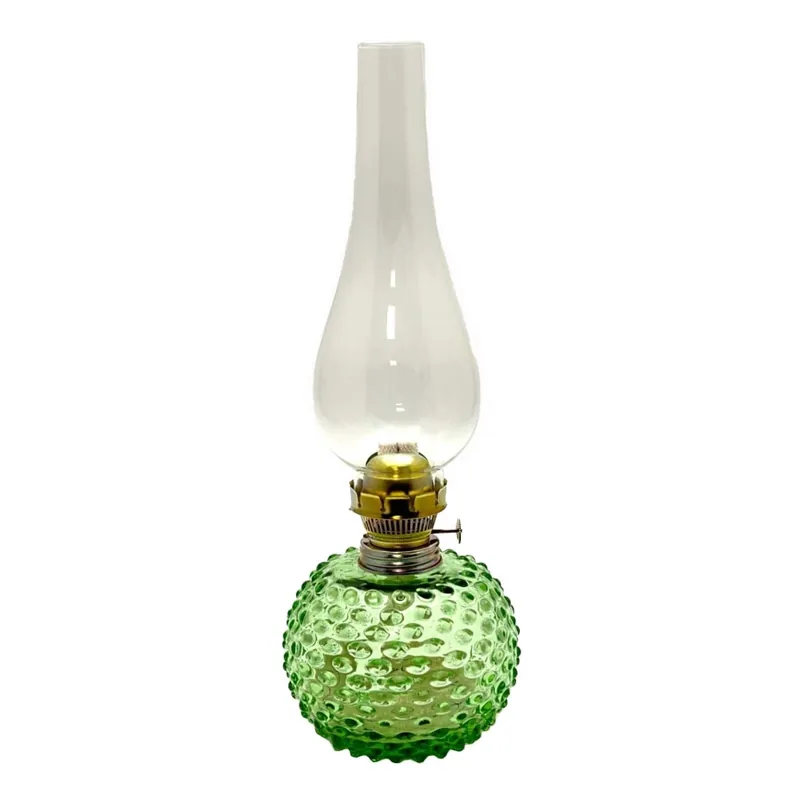 Nejlepší Volba Petrolejová lampa EMA 38 cm světle zelená