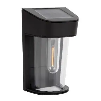 LED Solární nástěnné svítidlo se senzorem LED/2V IP44 600 mAh Nová Kolekce