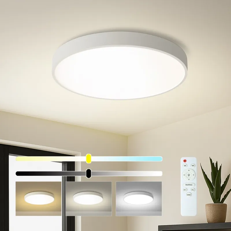 Sleva Brilagi - LED Stmívatelné stropní svítidlo POOL SMART LED/60W/230V 3000-6000K 50 cm + dálkové ovládání bílá