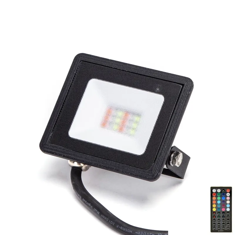Aigostar - LED RGBW Stmívatelný reflektor LED/10W/230V IP65 + dálkové ovládání Hit Sezóny