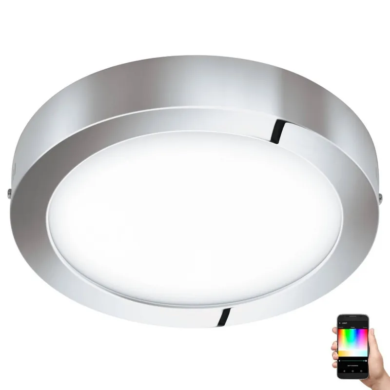 Eglo 33667 - LED RGBW Stmívatelné koupelnové stropní svítidlo FUEVA-C LED21W/230V pr. 30 cm IP44 Ihned K Objednání