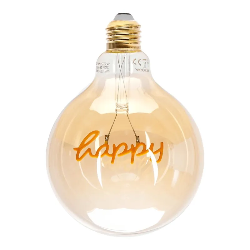 Cenová Bomba LED Žárovka FILAMENT E27/4W/230V 1800K happy - Aigostar