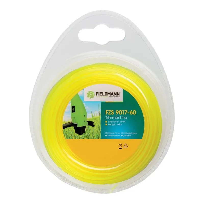 Značkový Fieldmann - Náhradní struna pro zahradní strunovou sekačku 60m/1,0mm