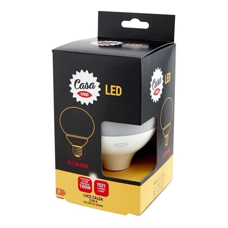 LED Žárovka E27/14,5W/230V 2700K Vrácení Zdarma