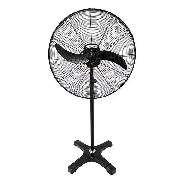 Průmyslový stojanový ventilátor 115W/230V 188 cm černá Pouze Dnes
