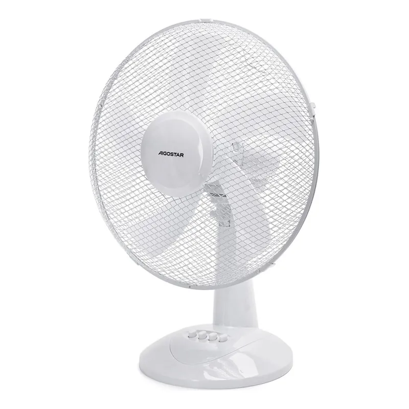 Aigostar - Stolní ventilátor 45W/230V bílá Oblíbený