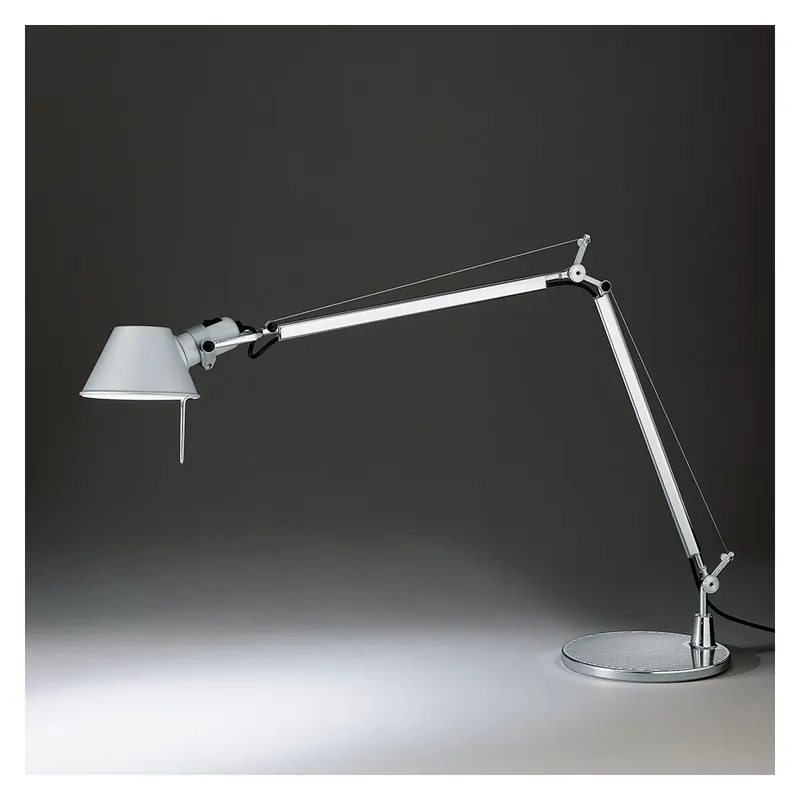 Artemide Tolomeo Tavolo, hliníková stolní lampa s vypínačem, 1x10W LED E27, 78+64cm Nejprodávanější