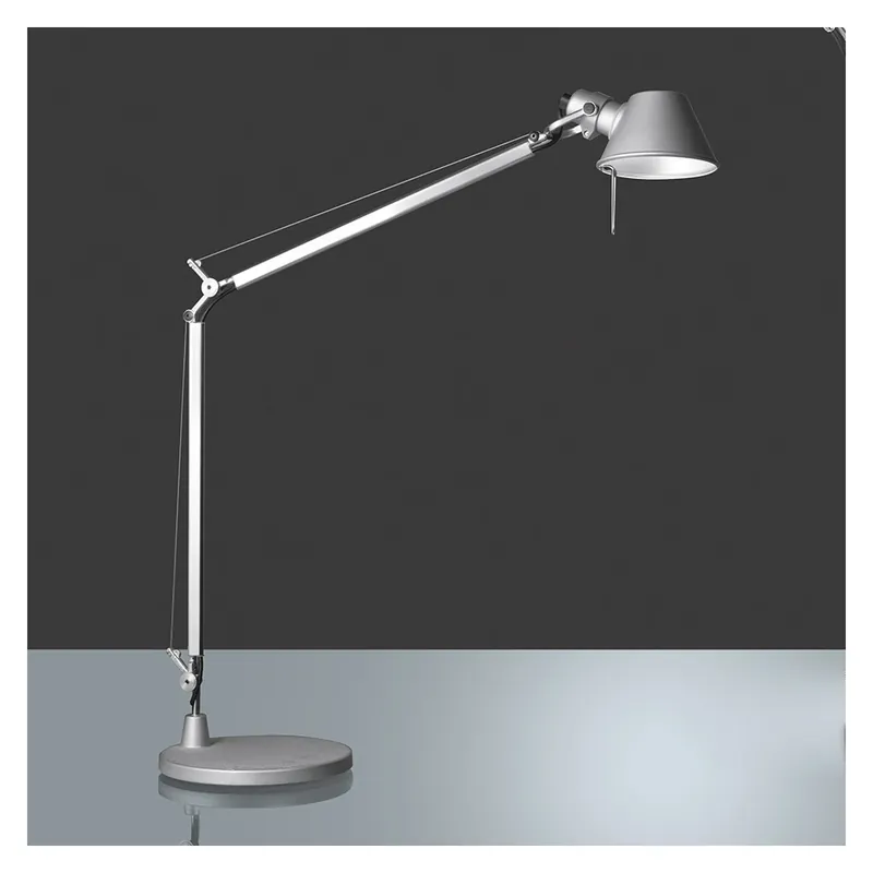 Vrácení Zdarma Artemide Tolomeo Midi Tavolo LED, designová stolní lampa, 9W LED 3000K, hliník, 100cm