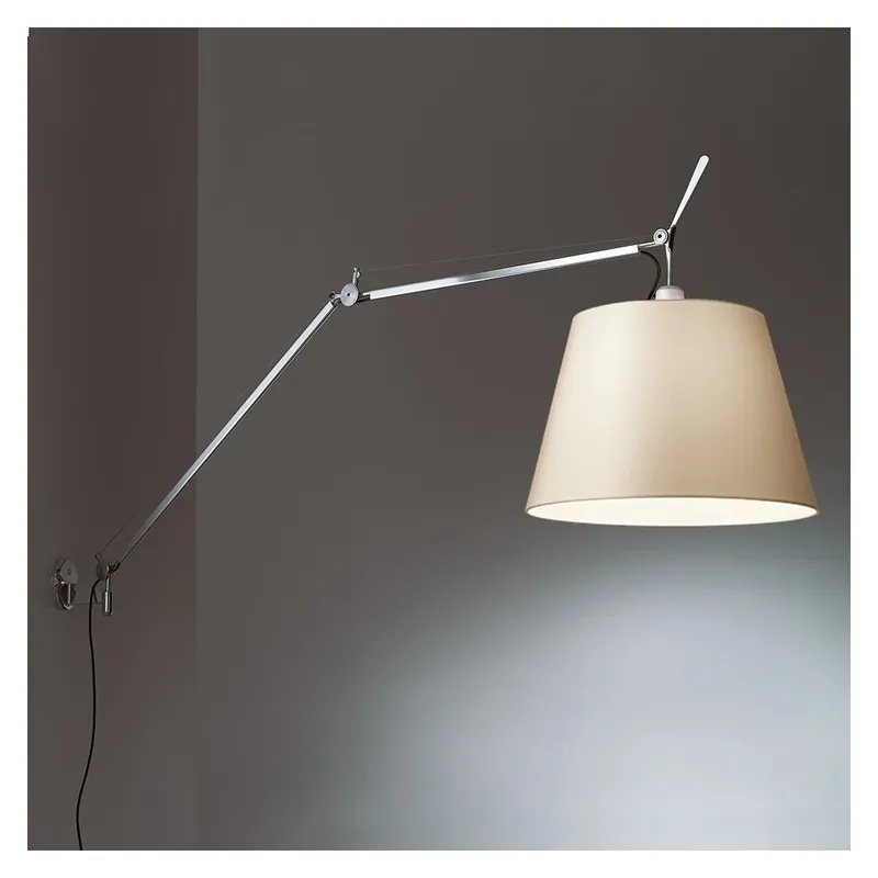 Super Cena Artemide Tolomeo Wall Mega se stmívačem, 1x150W E27, pergamenové stínítko prům. 42cm, max. délka 185cm