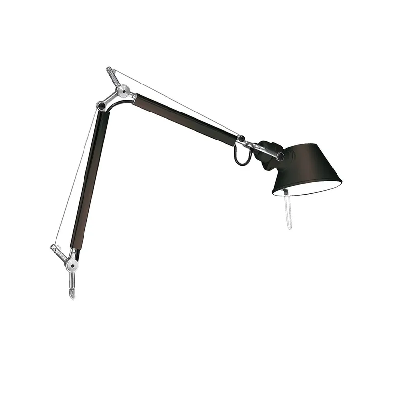 Sleva Artemide Tolomeo Micro halo Table, tělo lampy, 1x46W E14, černá