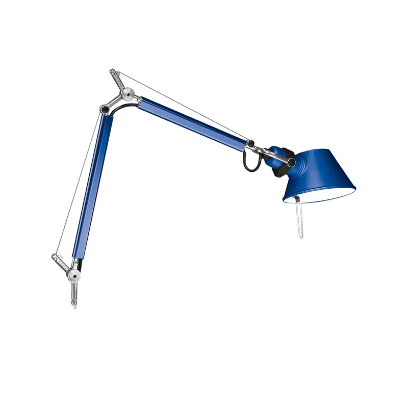 Artemide Tolomeo Micro halo Table, tělo lampy, 1x46W E14, modrá Nová Kolekce