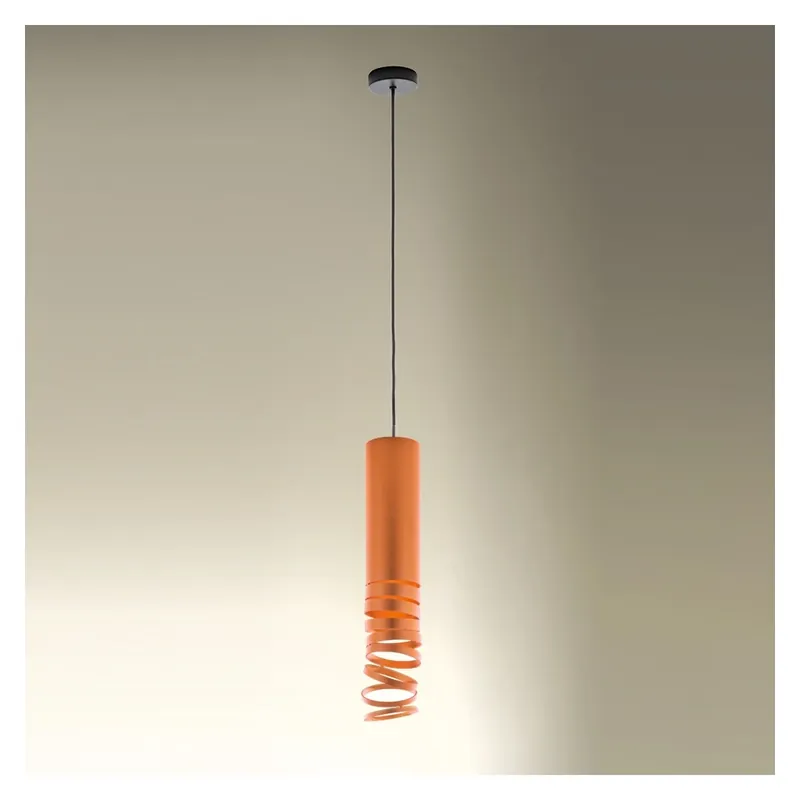 Ihned K Objednání Artemide Decomposé Light, oranžové závěsné svítidlo, 1x8W E27, výška 60cm