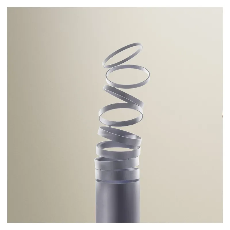 Artemide Decomposé Light, šedá stojací lampa se stmívačem, 45W LED 3000K, výška 180cm Rychlé Dodání
