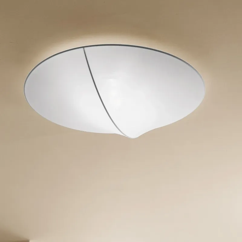 Hit Sezóny Axolight Nelly, designové svítidlo z bílého textilu, 3x70W, průměr 60cm
