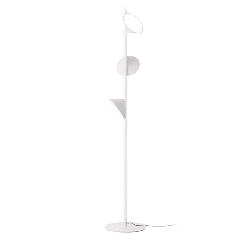 Oblíbený Axolight Orchid, bílá stojací lampa se stmívačem, 3x6,5W LED 3000K, výška 184cm