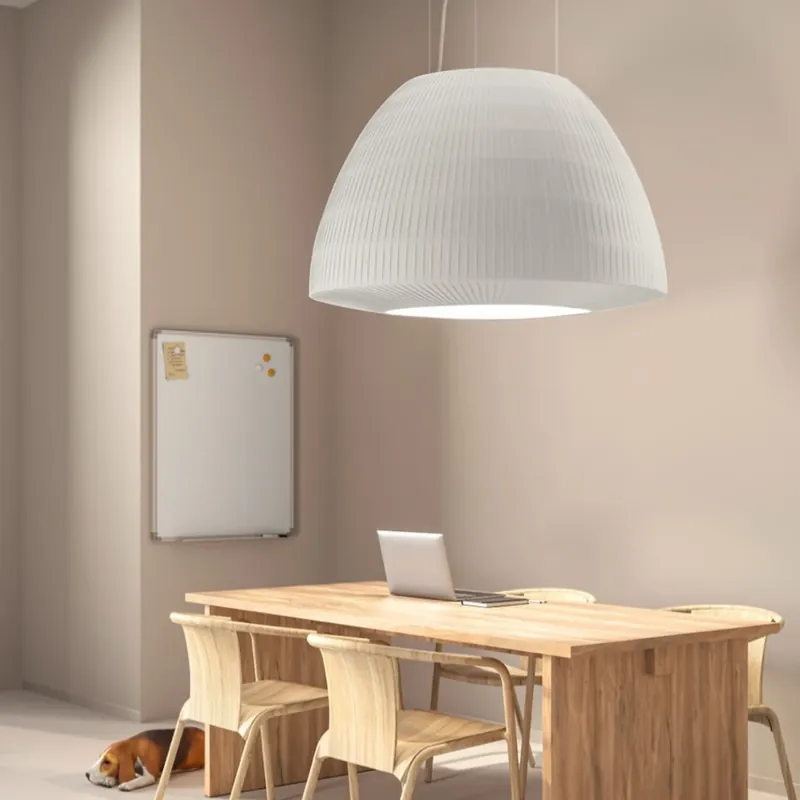 Speciální Cena Axolight Bell 60, závěsné svítidlo z bílého textilu, 1x70W E27, prům. 60cm