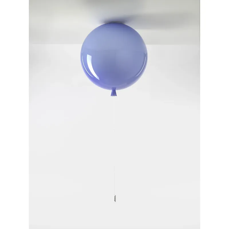 Brokis Memory, stropní svítící balonek z modrého skla, 1x15W E27, prům. 40cm Akční Cena
