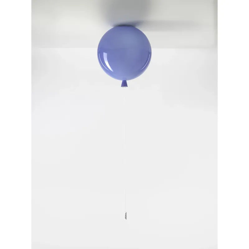 Pouze Dnes Brokis Memory, stropní svítící balonek z modrého skla, 1x15W E27, prům. 30cm