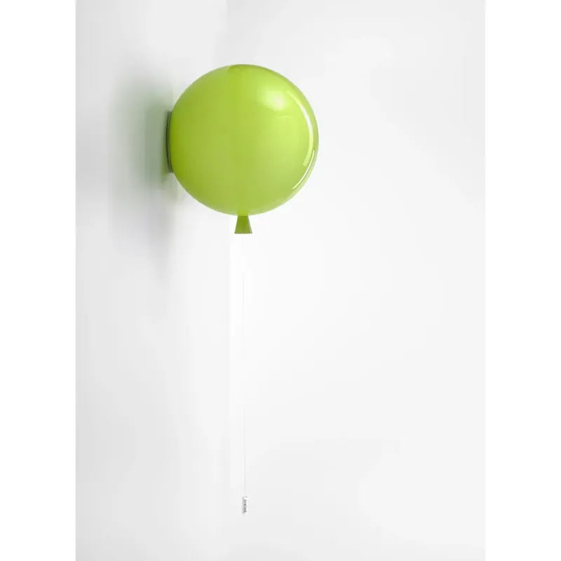 Nakupujte Hned Brokis Memory, nástěnný svítící balonek ze zeleného skla, 1x15W E27, prům. 30cm