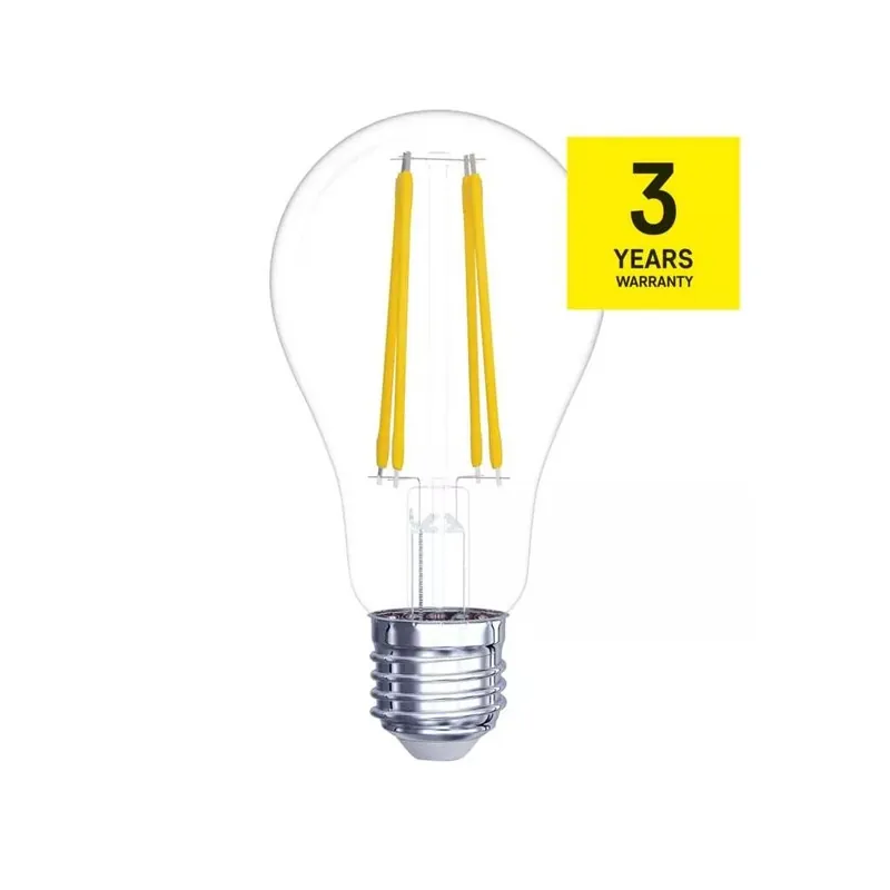 Speciální Cena LED žárovka filament E27 3,4W 470lm, náhrada za 40W, teplá bílá 2700K