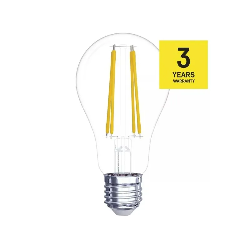 Dokud Zásoby Vydrží LED žárovka filament E27 5,9W, 806lm, náhrada za 60W, teplá bílá 2700K