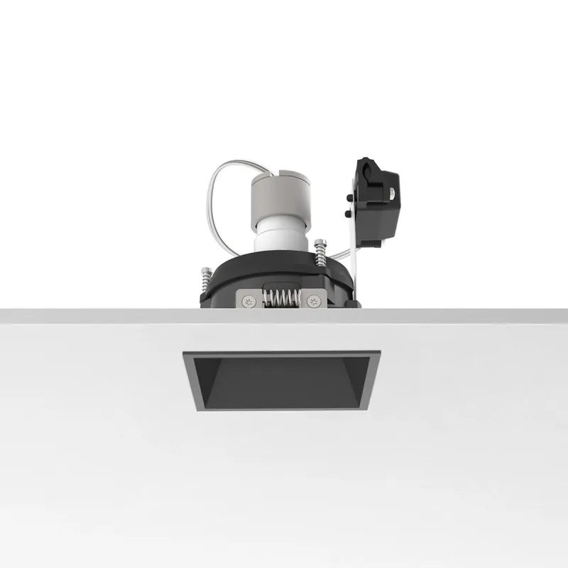 Nejlepší Cena Flos Easy Kap 80 Square Adjustable, černá bodovka, 1x max50W PAR16, 8x8cm