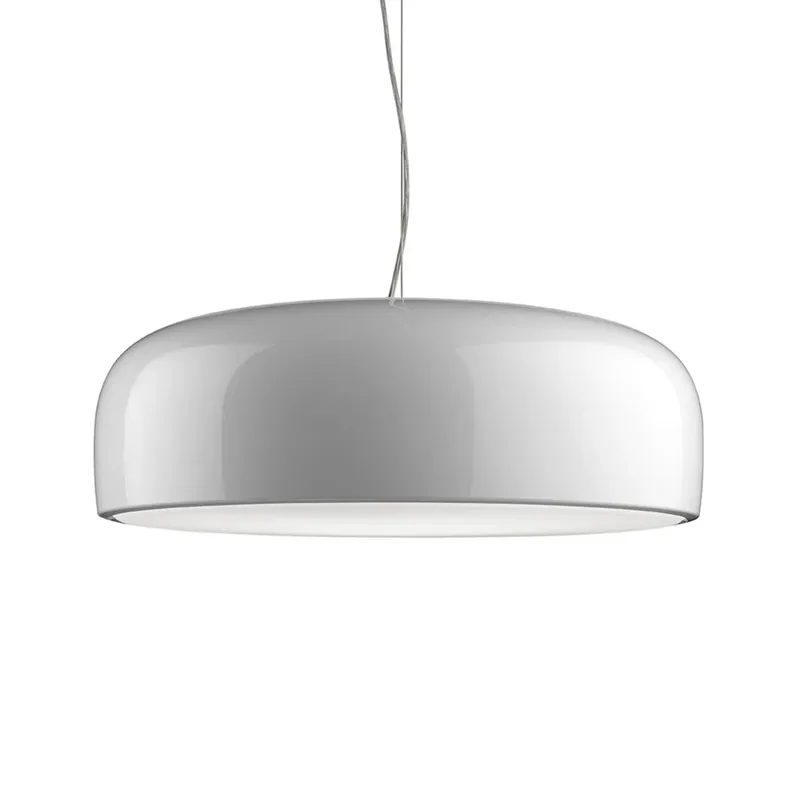 Flos Smithfield S Pro, bílé závěsné svítidlo, 45W LED 2700K stmívatelné, prům. 60cm Super Cena