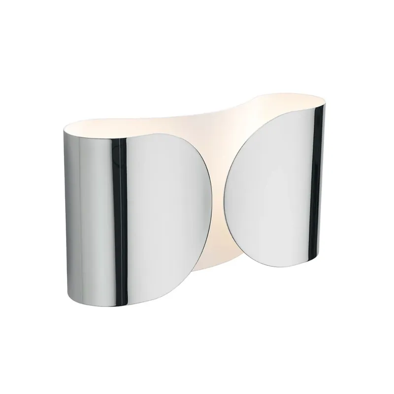 Pouze Dnes Flos Foglio, designové nástěnné svítidlo, 2x100W E27, chrom, délka 37cm