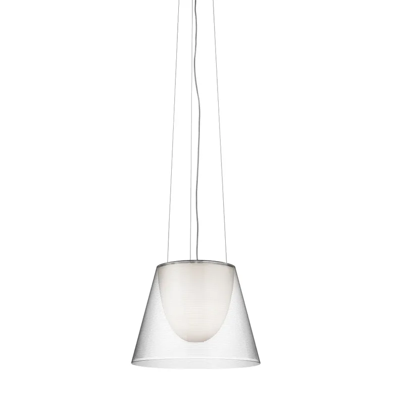 Sleva Flos KTribe S2, designové závěsné svítidlo, 1x150W E27, čirá, prům. 39cm
