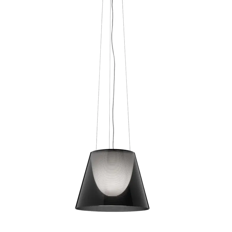 Odeslání Ihned Flos KTribe S2, designové závěsné svítidlo, 1x150W E27, kouřová, prům. 39cm
