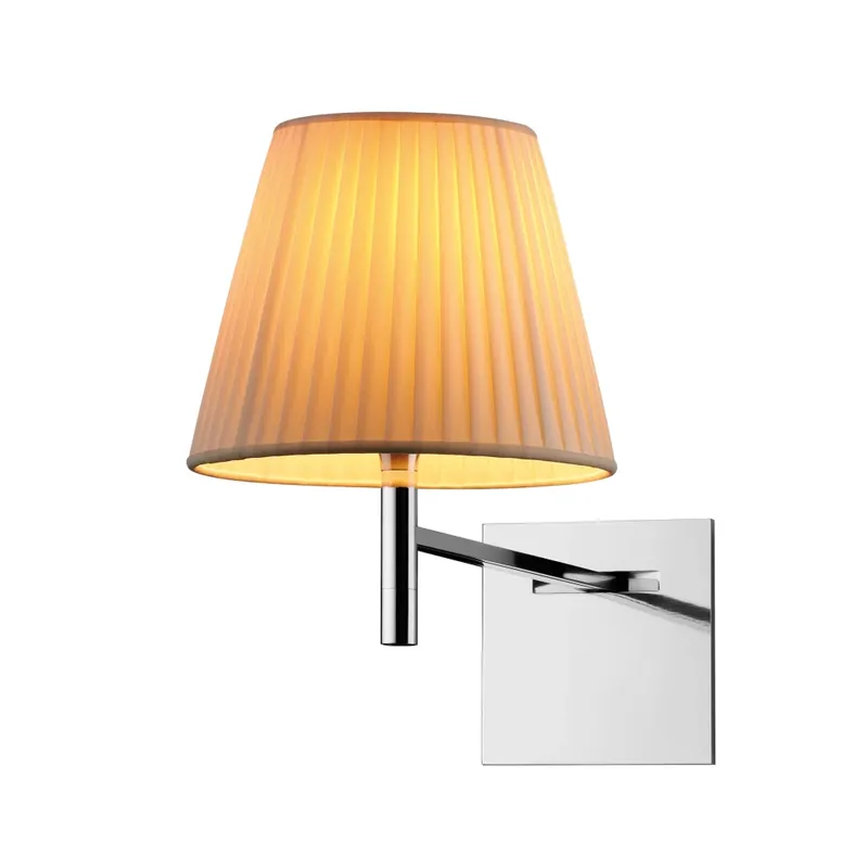 Flos KTribe W, designové nástěnné lampa se stmívačem, 1x70W E27, světle hnědý textil, výška 35cm Nejprodávanější