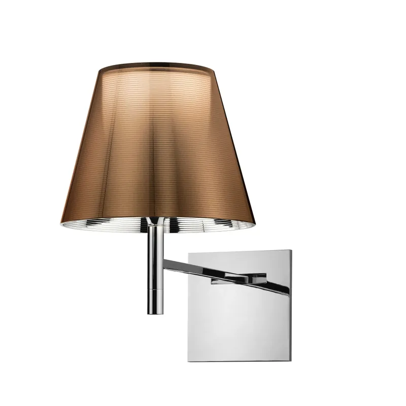 Hit Sezóny Flos KTribe W, designové nástěnné lampa se stmívačem, 1x70W E27, aluminizovaná bronzová, výška 35cm